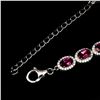 Image 3 : Natural 6x4mm AAA Pink Topaz Bracelet