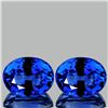Image 1 : Natural  Kashmir Origin Royal Blue Sapphire Pair - VVS