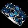 Image 2 : Natural AAA Paraiba Blue Apatite Ring
