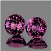Image 1 : Natural AAA Violet Pink Burma Spinel Pair 6 MM - FL