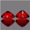 Image 2 : Natural AAA Madeira Red Orange Citrine Pair - FL