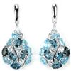Image 1 : Natural London & Sky Topaz Earrings