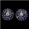 Image 1 : Natural Blue Sapphire Earrings