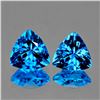 Image 1 : Natural Swiss Blue Topaz Pair 6.45 Carats