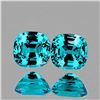 Image 1 : NATURAL PREMIUM INTENSE BLUE ZIRCON PAIR - FL
