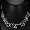 Image 1 : Natural Fancy Color Sapphire 179 Carats Neckace