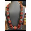 Image 1 : Tibet Natural Stone Tribal Queen Royal Necklace