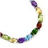 Image 2 : Natutal AMETHYST TOPAZ GARNET CITRINE PERIDOT Bracelet