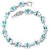 Image 1 : Natural AAA SKY BLUE TOPAZ 8X6 MM. Bracelet
