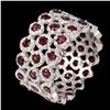 Image 1 : Natural op Pink Raspberry Rhodolite Garnet Ring