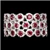 Image 2 : Natural op Pink Raspberry Rhodolite Garnet Ring