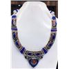 Image 1 : Tibet Natural Stone Tribal Queen Royal Necklace