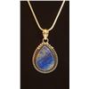 Image 2 : BEAUTIFUL 15 CT NATURAL SODALITE PENDANT.