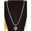 Image 1 : Gorgeous 11.5 ct Blue Sapphire, Ruby and Emerald