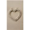 Image 1 : SPARKLING SKY BLUE TOPAZ HEART PENDANT.
