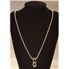 Image 1 : PRETTY 3.25 CT GREEN AMETHYST PENDANT