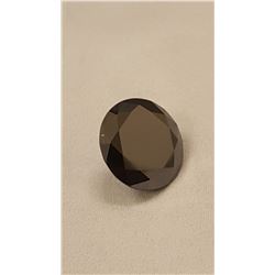 GORGEOUS RARE 18 CT BLACK DIAMOND MOISSANITE