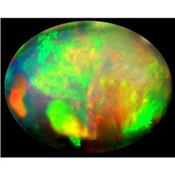 SPECTACULAR 6.39 CT CERTIFIED COLOR PLAY AUSTRALAIN