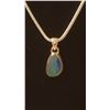 Image 2 : Beautiful Australian Fire Opal Pendant
