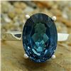 Image 1 : BEAUTIFUL 5 CT LONDON BLUE TOPAZ RING