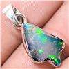 Image 1 : GORGEOUS 7 CT MULTI COLOR PLAY OPAL PENDANT