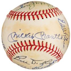 Mickey Mantle Signed Baseball  PSA/DNA