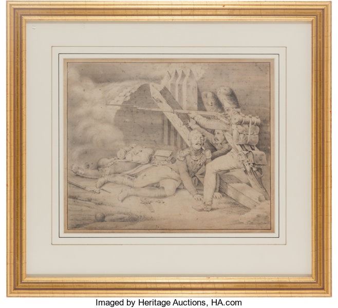 Early American Original Drawing
