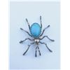 Image 1 : Turquoise Spider Pin