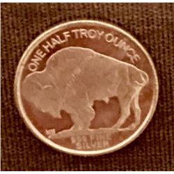 One Half Ounce Pure Silver Bullion
