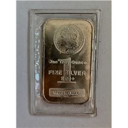 One Ounce Silver Bar