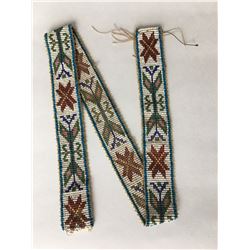 Native American Beaded Blanket Strip