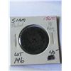 Image 1 : 1862 SIAM Thailand eigth Fuang Coin