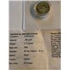Image 3 : 2002 50 Dollar GOLD PROOF 3.11 Grams Liberia Thomas Jefferson