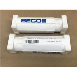 (2) SECO L218 20 1632 RE 28 INDEXABLE END MILL