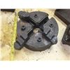Image 1 : 10" Westcott 4 Jaw Lathe Chuck