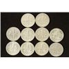 Image 2 : 10 ASSORTED SILVER ROOSEVELT DIMES