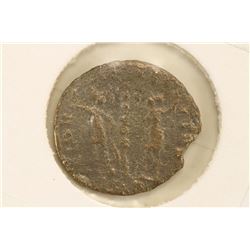 2 SOLDIERS WITH ONE STANDARD IMPERIAL ANCIENT COIN