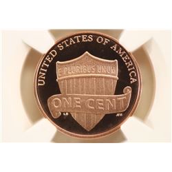 2016-S SHIELD LINCOLN CENT NGC PF69RD ULTRA CAMEO