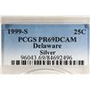 Image 3 : 1999-S SILVER DELAWARE QUARTER PCGS PR69 DCAM