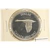 Image 1 : 1967 CANADA FLYING GOOSE SILVER DOLLAR BU/PF