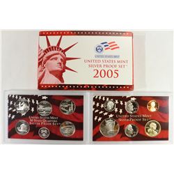 2005 US SILVER PROOF SET (WITH BOX)