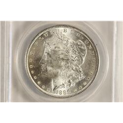 1888 VAM-11A DBL EAR TOP 100 MORGAN SILVER DOLLAR