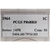 Image 3 : 1964 LINCOLN CENT PCGS PR68RD