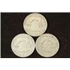 Image 2 : 1953-D,53-D & 1954-D FRANKLIN HALF DOLLARS