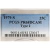 Image 3 : 1979-S TYPE 2 WASHINGTON QUARTER PCGS PR68 DCAM