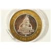 Image 2 : CASINO $10 SILVER TOKEN (UNC) TREAURE BAY CASINO