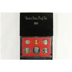 1980 US PROOF SET (WITH BOX)