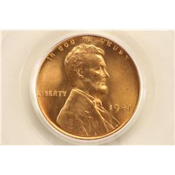 1941 LINCOLN CENT PCGS MS66RD