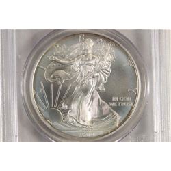 2009 AMERICAN SILVER EAGLE PCGS MS69 LINCOLN