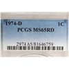 Image 3 : 1974-D LINCOLN CENT PCGS MS65RD